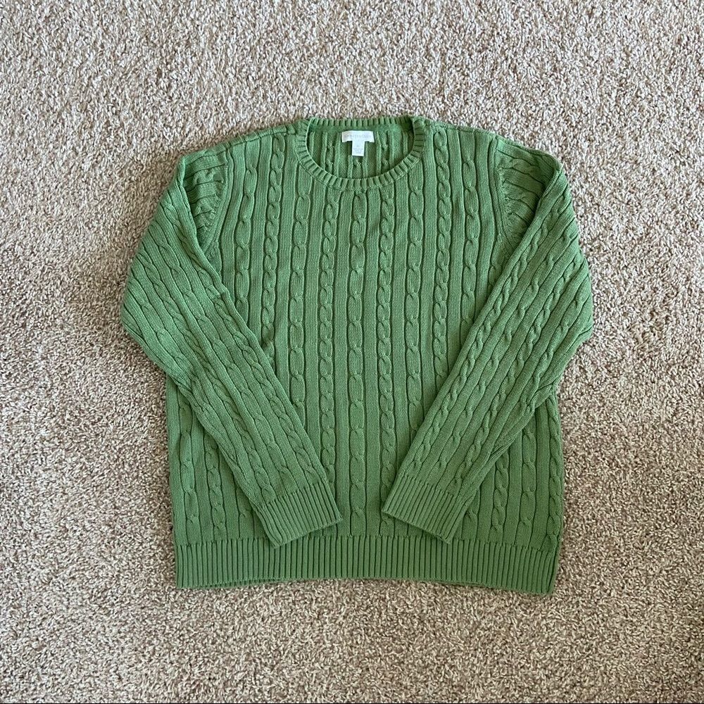 Charter Club Green Sweater